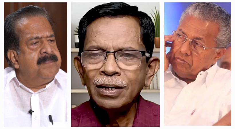 സിജെപി പ്രതിഷേധക്കാരെ വെടിവെച്ചുകൊല്ലണമെന്ന അധിക്ഷേപത്തിൽ ടി.ജി. മോഹൻദാസിനെതിരെ അന്വേഷണം, നിർദ്ദേശം നൽകി ചെന്നിത്തല; കേസെടുക്കണമെന്ന് പിണറായി