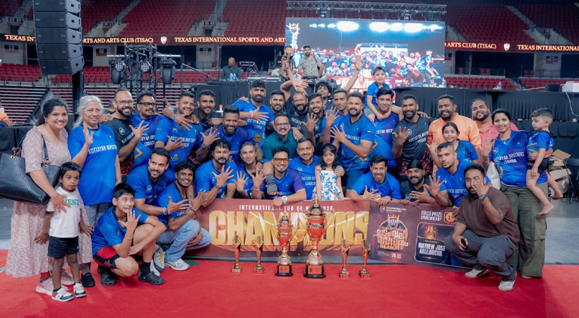 ആവേശ ഗാലറികളെ ത്രസിപ്പിച്ച് കോട്ടയം ബ്രദേഴ്സ് കാനഡ, ടിസാക്ക് അന്താരാഷ്ട്ര വടംവലി ചാമ്പ്യന്സ്; ഗ്ലാഡിയേറ്റേഴ്സ് കാനഡ റണ്ണേഴ്സ് അപ്പ്