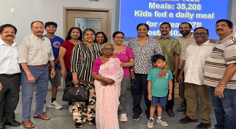 ചിക്കാഗോ മലയാളി അസോസിയേഷന്റെ;ഫീഡ് മൈസ്റ്റാര്‍വിങ്ചില്‍ഡ്രന്‍; ചാരിറ്റി സംരംഭംശ്രദ്ധേയമായി