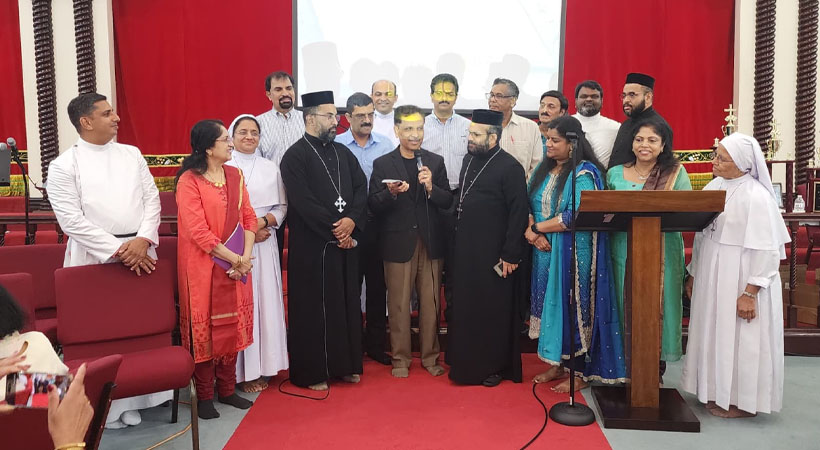ഹൂസ്റ്റണിൽ എക്യുമെനിക്കൽ ഫെസ്റ്റ് സെപ്റ്റംബർ 12ന്, ഫുഡ് കൂപ്പൺ കിക്ക് ഓഫ് മേയർ കെൻ മാത്യു നടത്തി