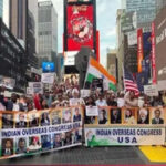 Indian Overseas Congress, USA Launches Nationwide Solidarity Campaign, Leads Landmark Times Square Demonstration for India’s Students