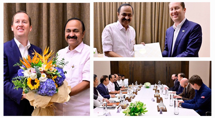 കേരള-യുഎസ് സഹകരണം ശക്തമാക്കും; മുഖ്യമന്ത്രി വി.ഡി. സതീശനും യുഎസ് സ്ഥാനപതി സെർജിയോ ഗോറും കൊച്ചിയിൽ കൂടിക്കാഴ്ച നടത്തി