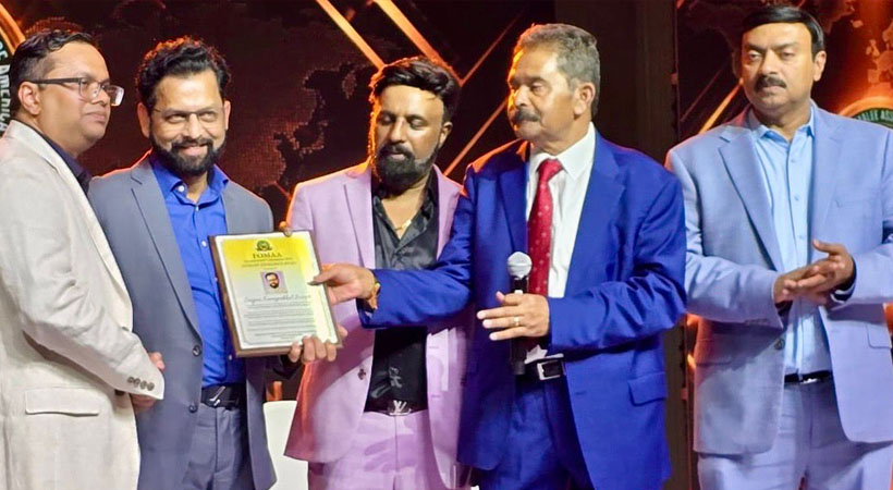 സൈജന്‍ കണിയോടിക്കലിന് ഫോമാ ‘ലിറ്റററി എക്‌സലന്‍സ് അവാര്‍ഡ്’