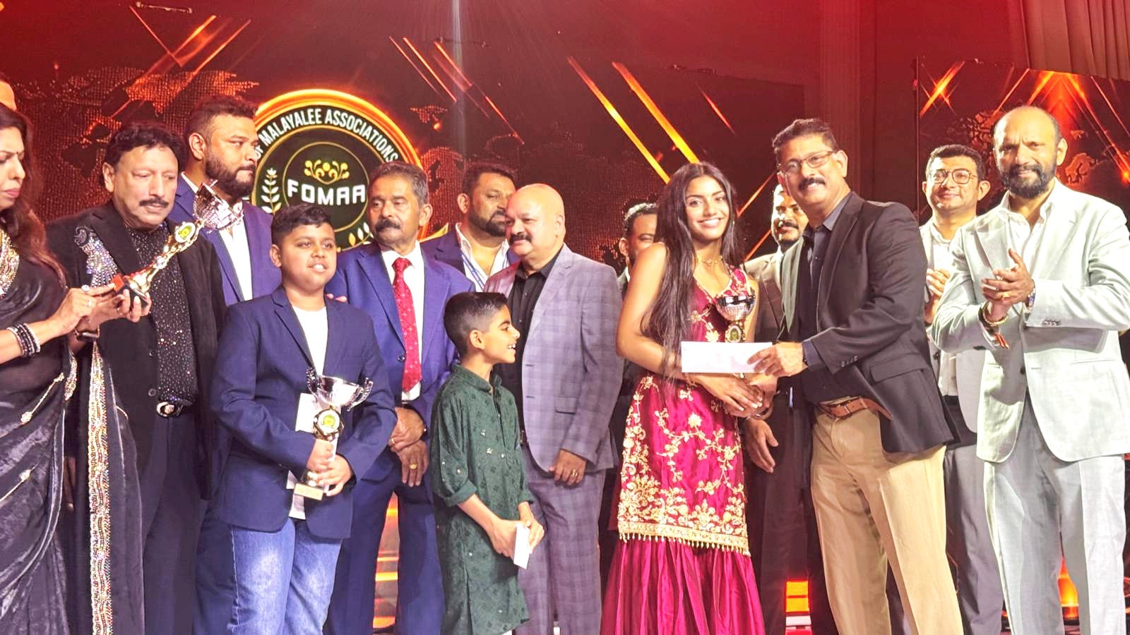ഫോമായുടെ വേദിയിൽ മൂന്ന് മിന്നും താരങ്ങൾ; റയാൻ, ജെയ്ഡൻ, റിയാന്ന