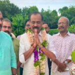 ഹൂസ്റ്റണ്‍ ശ്രീ ഗുരുവായൂരപ്പന്‍ ക്ഷേത്രത്തില്‍ വി.വി. രാജേഷിനും പി. ശ്രീകുമാറിനും ഊഷ്മള സ്വീകരണം നല്‍കി