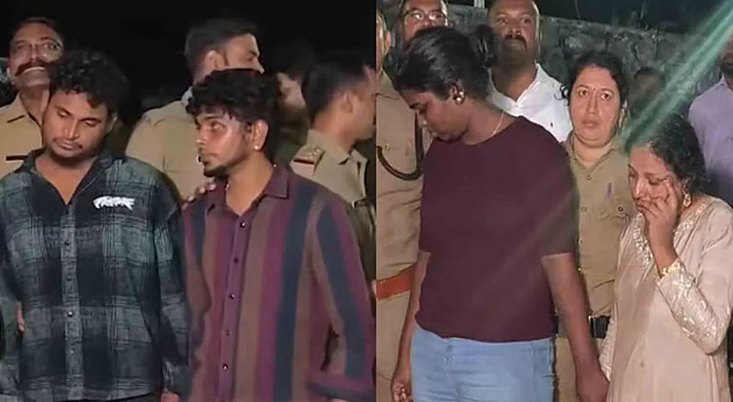 വസ്ത്ര വ്യാപാരത്തിന്റെ മറവില്‍ മയക്കുമരുന്ന കടത്തിയ അമ്മയും മകനും ഉള്‍പ്പെടെ നാലുപേര്‍ അറസ്റ്റില്‍