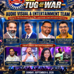ചിക്കാഗോ സോഷ്യൽ ക്ലബ്ബിന്റെ അന്താരാഷ്ട്ര വടംവലി മത്സരത്തിന് മണിക്കൂറുകൾ മാത്രം, മികച്ച ദൃശ്യാനുഭവമാക്കാൻ കലാകാരന്മാരും ഓഡിയോ-വിഷ്വൽ സാങ്കേതിക വിദഗ്ധരും സജ്ജം