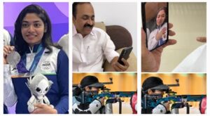 സന്തോഷമെന്ന് അച്ഛൻ, അഭിമാനമെന്ന് അമ്മ, അഭിനന്ദിച്ച് മുഖ്യമന്ത്രിയടക്കമുള്ളവർ; വിദർശയുടെ വെള്ളി മെഡൽനേട്ടം ആഘോഷമാക്കി മലയാളക്കര