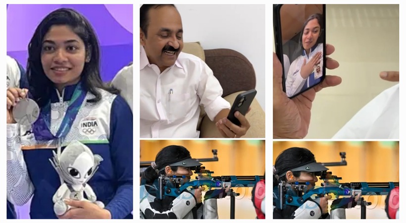 സന്തോഷമെന്ന് അച്ഛൻ, അഭിമാനമെന്ന് അമ്മ, അഭിനന്ദിച്ച് മുഖ്യമന്ത്രിയടക്കമുള്ളവർ; വിദർശയുടെ വെള്ളി മെഡൽനേട്ടം ആഘോഷമാക്കി മലയാളക്കര