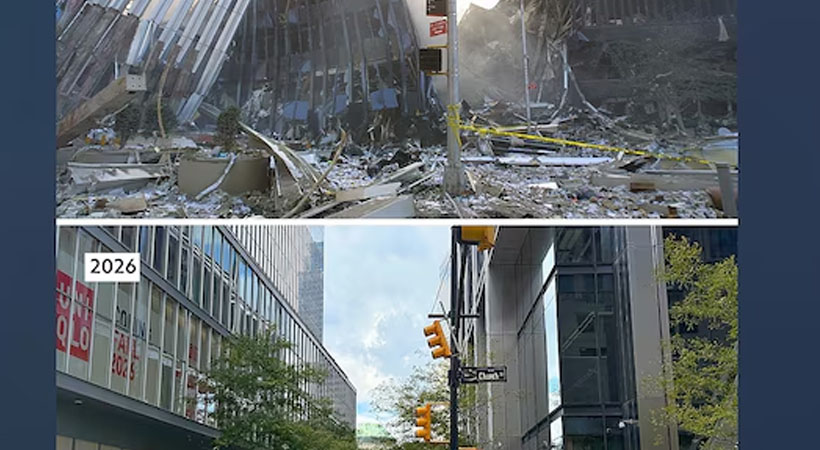 9/11 അന്നും ഇന്നും: ഭീകരാക്രമണം നടന്നു 25 വര്ഷത്തിനു ശേഷം വേള്ഡ് ട്രേഡ് സെന്റര് പരിസരത്ത് ഉണ്ടായത് വലിയ മാറ്റങ്ങള്