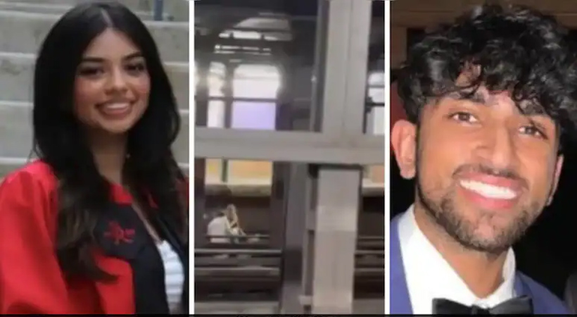 ന്യൂയോര്‍ക്കില്‍ ഇന്ത്യന്‍ വംശജയായ യുവതിയും ആണ്‍ സുഹൃത്തും സബ് വേ  ട്രെയിനിടിച്ച് മരിച്ചു
