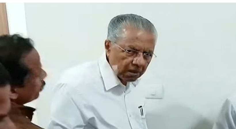 ഇഡി റിപ്പോര്‍ട്ടിനെക്കുറിച്ചുള്ള ചോദ്യം: മാധ്യമപ്രവര്‍ത്തകരോട് ക്ഷുഭിതനായി പിണറായി