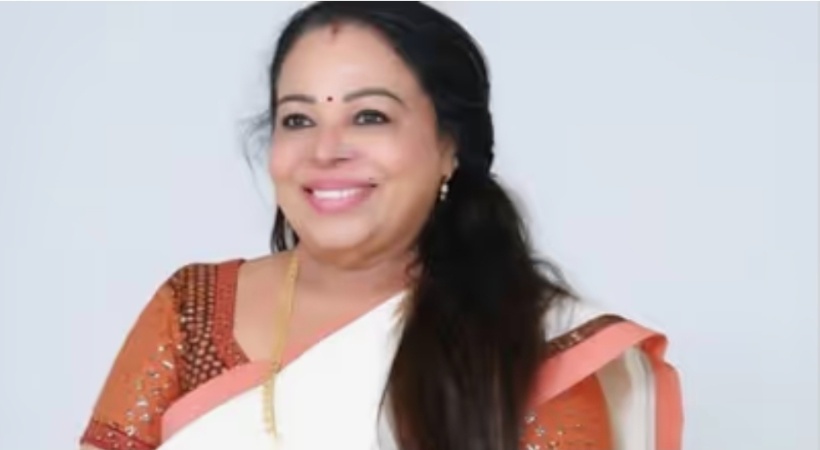 ഔഷധി ചെയർപേഴ്സണായിരിക്കെ സൗന്ദര്യ ചികിത്സാ നടത്തിയെന്ന  ആരോപണം തള്ളി  ശോഭന ജോർജ്
