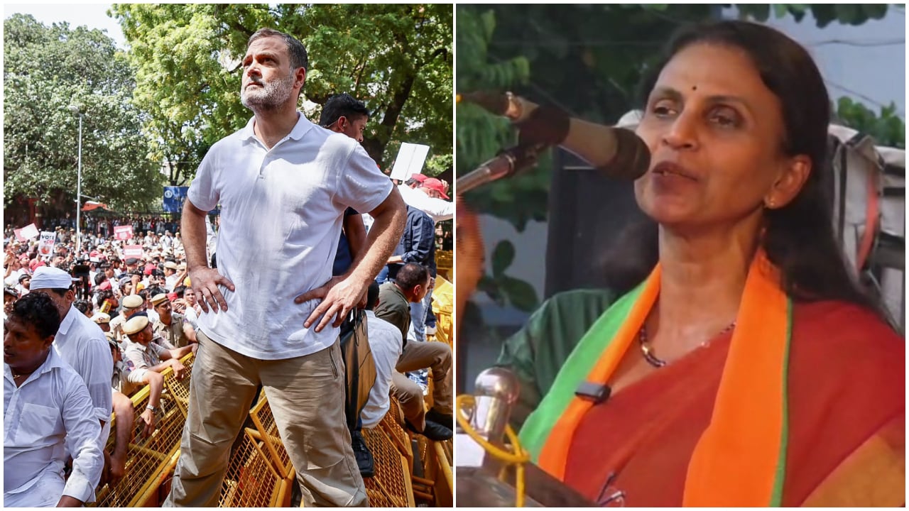 രാഹുൽ ഗാന്ധിക്കെതിരായ ‘മയക്കുമരുന്ന് താണ്ഡവം’ പരാമർശം; ബി.ജെ.പി കൗൺസിലർ ശ്രീലേഖയ്ക്ക് വക്കീൽ നോട്ടീസ്
