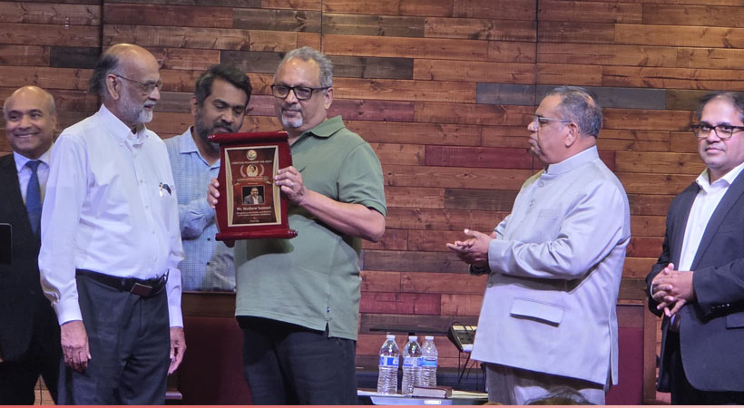 പ്രമുഖ അന്വേഷണാത്മക മാധ്യമപ്രവര്‍ത്തകന്‍ മാത്യു സാമുവലിന് ക്രിസ്ത്യന്‍ ഫെല്ലോഷിപ്പ് ഫോര്‍ ഇന്ത്യ ഡാളസില്‍ സംഘടിപ്പിച്ച സമ്മേളനത്തില്‍ പണ്ഡിത രാമാഭായി പുരസ്‌കാരം നല്‍കി ആദരിച്ചു