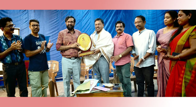 ഫൊക്കാന പ്രസിഡന്റ് ഫിലിപ്പോസ് ഫിലിപ്പിന് കേന്ദ്ര സാഹിത്യ അക്കാദമിയുടെ ആദരം
