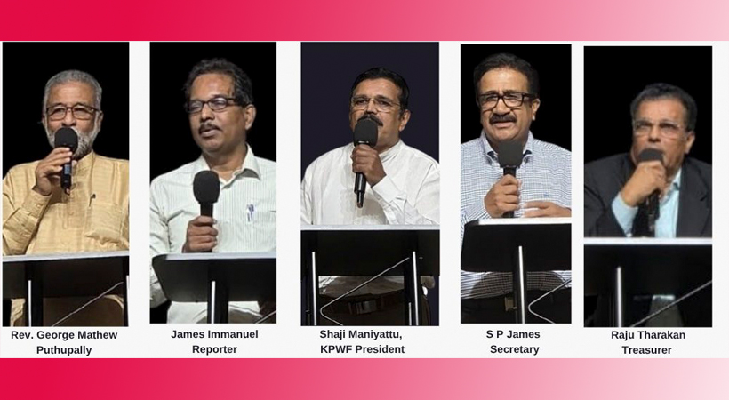 കേരള പെന്തെക്കോസ്ത് റൈറ്റേഴ്സ് ഫോറം സെമിനാറിന് അനുഗ്രഹ സമാപ്തി